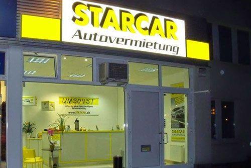 STARCAR Autovermietung Station Berlin Außenansicht