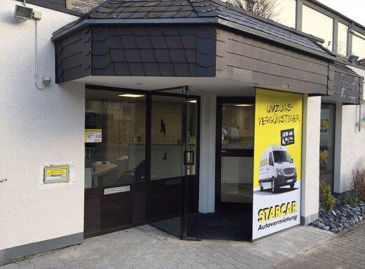 STARCAR Autovermietung Station Dortmund Außenansicht