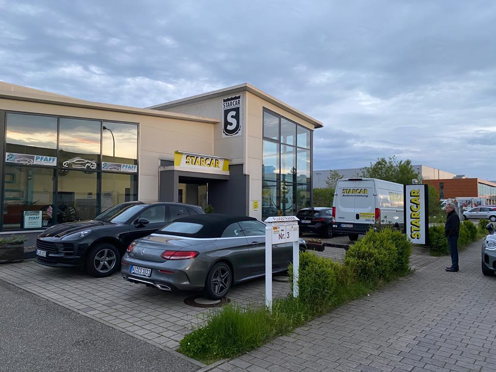 STARCAR Autovermietung Station Baden Baden Außenansicht