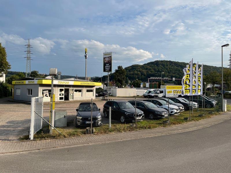 STARCAR Autovermietung Station Ramstein Außenansicht